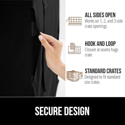 GORILLA GRIP Dog Crate Covers Compatible - Image 5