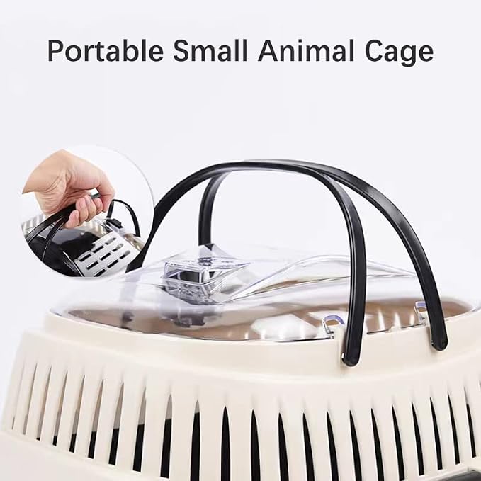 KAMEIOU Blue Small Animal Carrier - Image 4