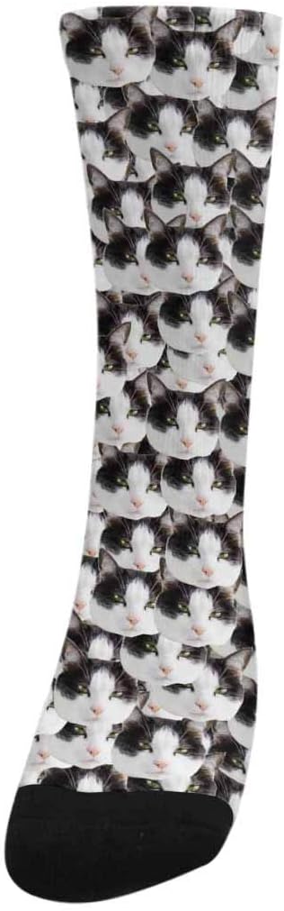 Custom Face Socks, Personalized Dog Lover Pet Photo Picture on Socks Unisex - Image 2