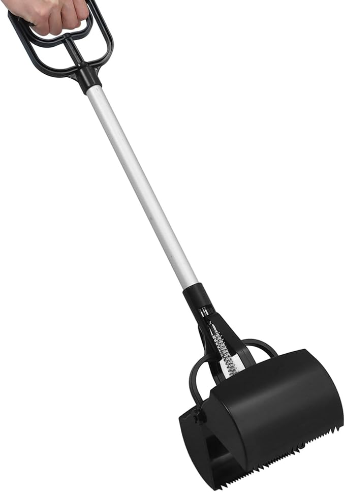 Pet Poop Picker with Long Handle, Portable Pet Waste Cleaning Tool - Image 4