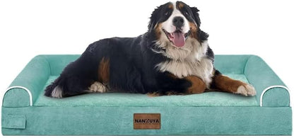 Large Dog Bed Orthopedic Washable: Jumbo Dog Bed Bolster Extra Large Dogs Egg - Image 8