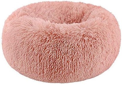 BODISEINT Modern Soft Plush Round Pet Bed by BODISEINT