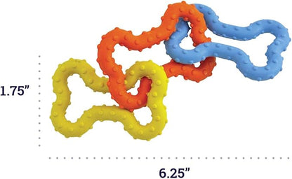 Petstages Mini Bone Tug Puppy Chew Toy - Image 2