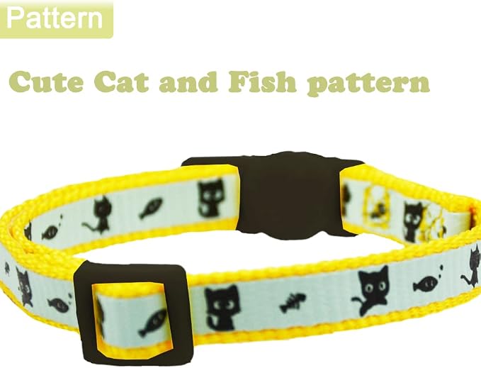2 Pack Glow in The Dark Cat Collar - Image 4