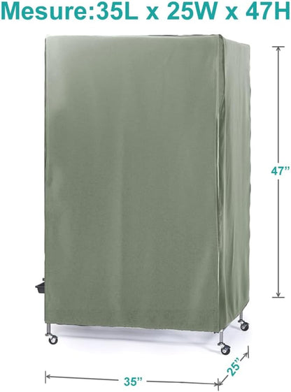 PONY DANCE Pets Product Universial Birdcage Cover Blackout & Breathable - Image 3