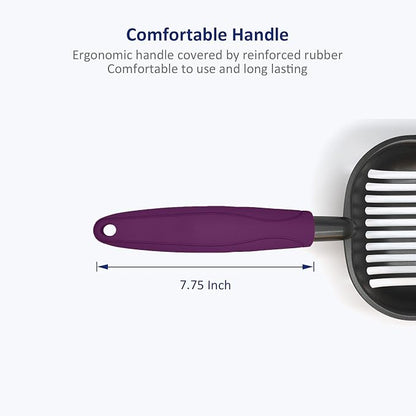 WePet Cat Litter Scoop, Non-Stick Plated Aluminum Alloy Sifter, Kitty Durable - Image 6