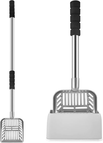 Hortsun 32 Inch Cat Litter Scooper Metal Long Handle by Hortsun