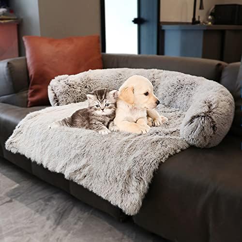 Tinaco Calming Dogs/Cats Bed Mats, Dog Pad Washable Removable Couch Cover by Tinaco