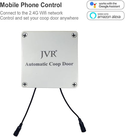 JVR Automatic Turkey Geese Duck Coop Smart Door Compatible - Image 6