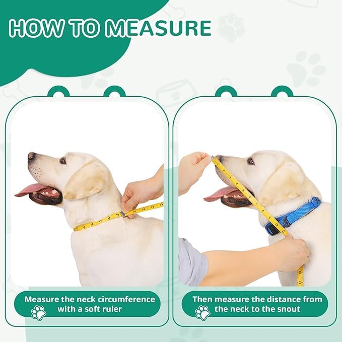 GLADOG Soft Dog Cone Collar, Dog Recovery Collar, Adjustable E-Collar - Image 4