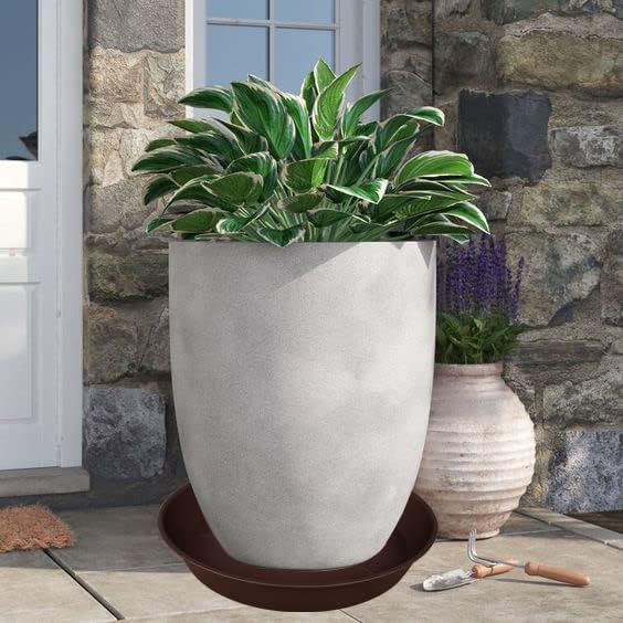 3 Pack of 20 22 inch Plant Saucer, 3.6" Depth Tray, Bath Baths Bowl - Image 4