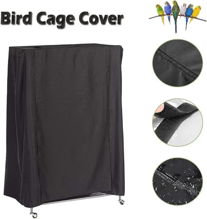 Extra Large Bird Cage Cover Breathable Waterproof Material Universal Black-Out - Image 2