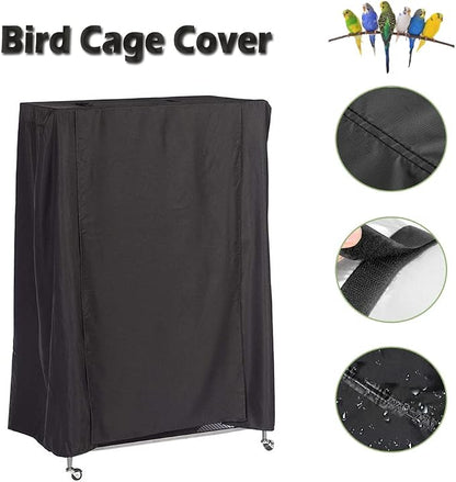 Extra Large Bird Cage Cover Breathable Waterproof Material Universal Black-Out - Image 2