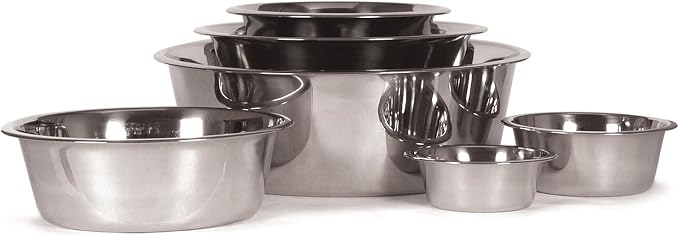 Jeffers Pet Standard Weight Stainless Steel Bowls - Image 6