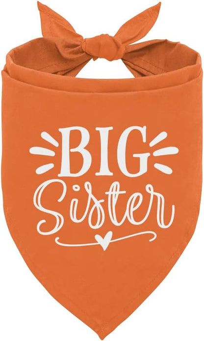 Big Sister Dog Bandana, Big Sister Bandana by ZPPRJF