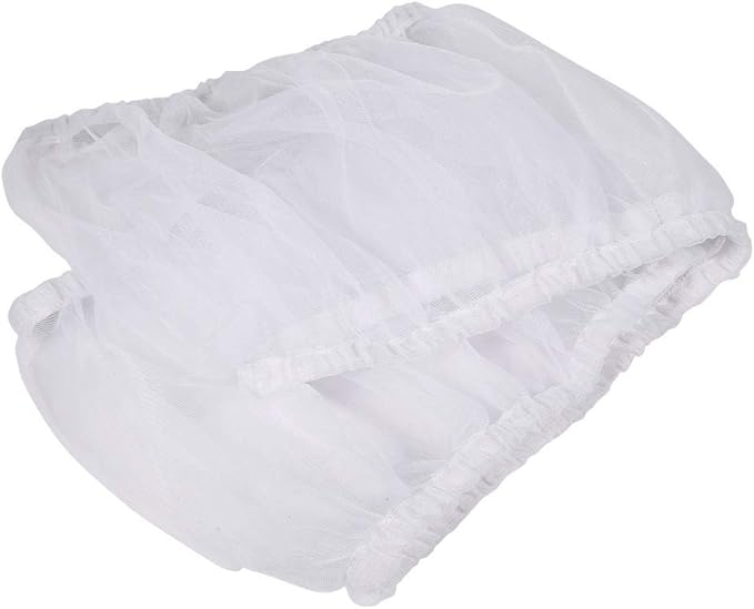 Birdcage Nylon Mesh Net Cover Guard Pet Birds Parrot Cage Seed Catcher Soft - Image 3