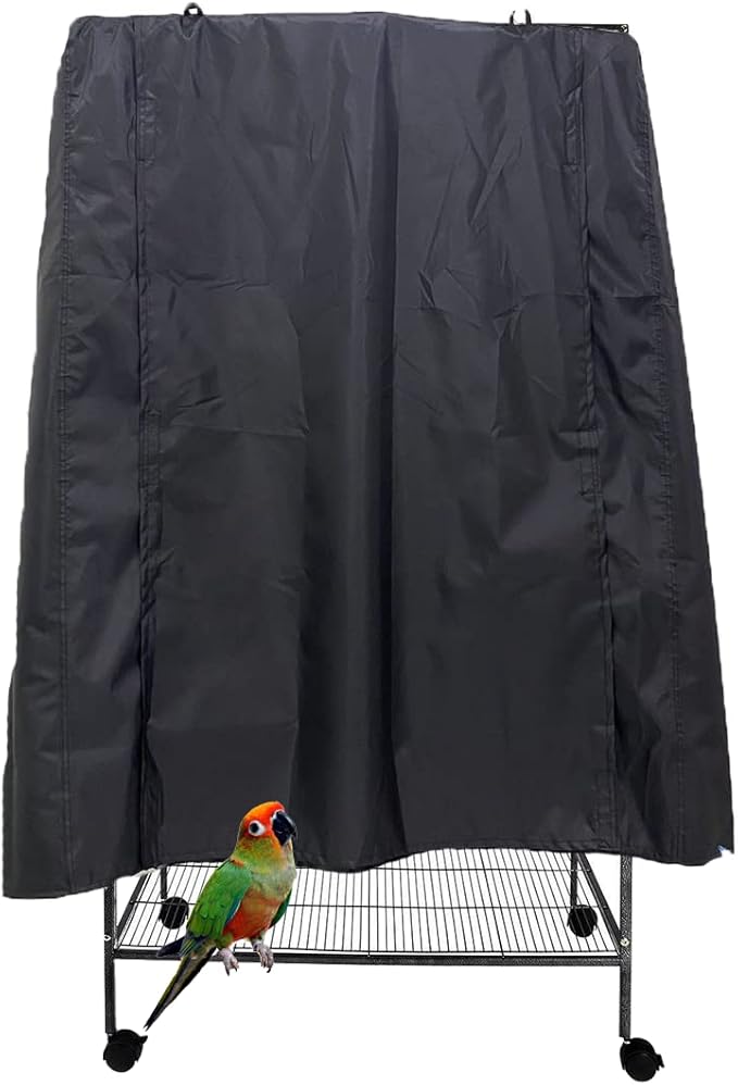 J&C Large Bird Cage Cover 420D Bird Cage Covers Heavy Duty Birdcage Cover by J%26C