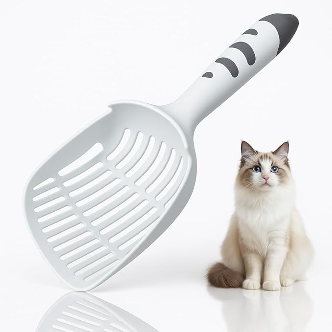 Cat Litter Scoop, Kitty Litter Scoop, Cat and Dog Poop Collector, 3-Layer Mesh by Unknown