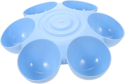 Toyvian Multi-Grid Floral Pet Feeding Bowl by Toyvian