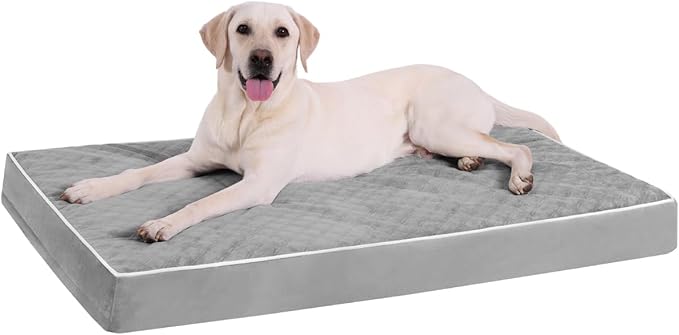 KSIIA Orthopedic Dog Bed for Crate Large Dog Bed XL by KSIIAPetProducts
