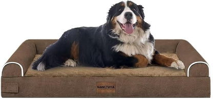 Large Dog Bed Orthopedic Washable: Jumbo Dog Bed Bolster Extra Large Dogs Egg - Image 9