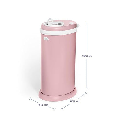 Ubbi Stainless Steel Diaper Pail, Odor Locking, No Special Bag Required - Image 2