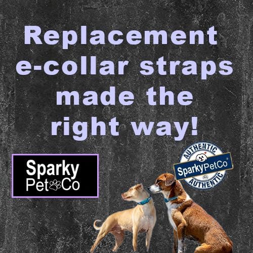Sparky Pet Co - ECollar Replacement Strap - Bungee Dog Collar - Waterproof - - Image 8