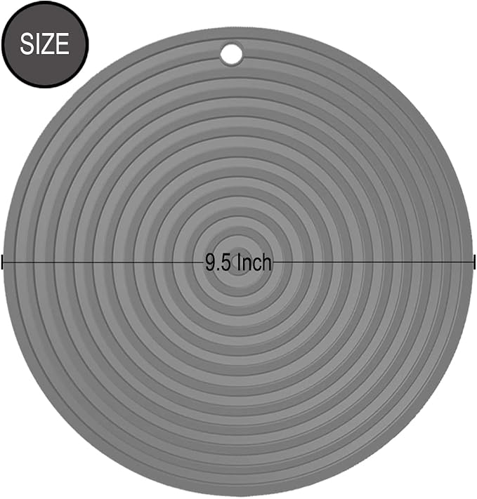2 Pack Silicone Pet Food Mat, Small Rubber Mat - Image 4