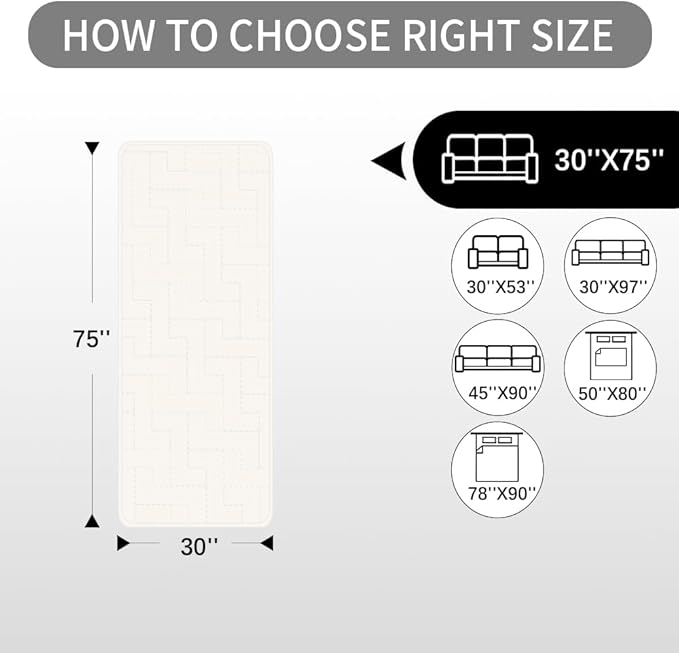 fuguitex Waterproof Dog Bed Cover Couch Cover, Anti-Slip Cat Mat Pet Pad Blanket - Image 7