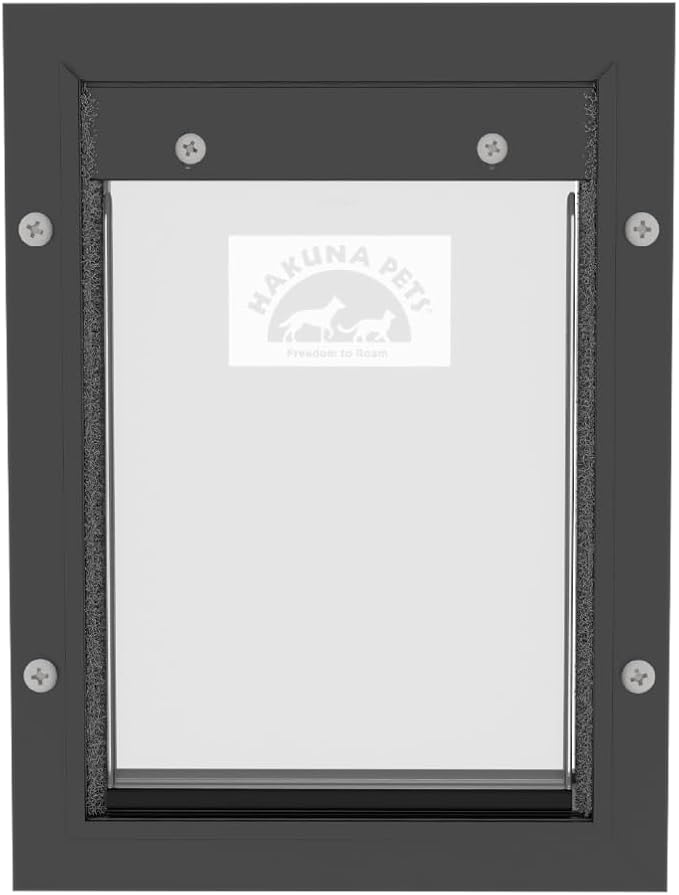 Hakuna Pets Deluxe Aluminum Pet, Cat and Dog Door - Image 2