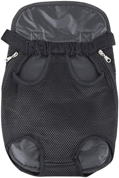 Leconpet Pet Carrier Backpack, Legs Out Adjustable Pet Front Cat Dog Carrier by leconpet