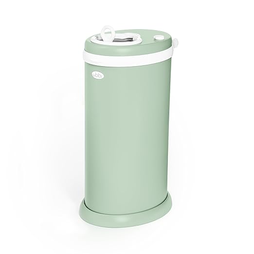 Ubbi Steel Diaper Pail, Odor Locking, No Special Bag Required, Award-Winning by Ubbi