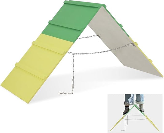 Dogs Agility A-Frame 74.8 x 18.9 Inch Dog Climbing Frame Non-Slip Dog Agility by WHXGG