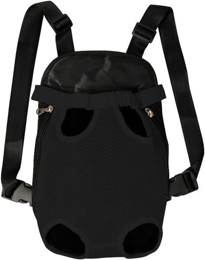 FEimaX Dog Carrier Backpack Pet Legs Out Front Cat Travel Bag, Adjustable Puppy - Image 2