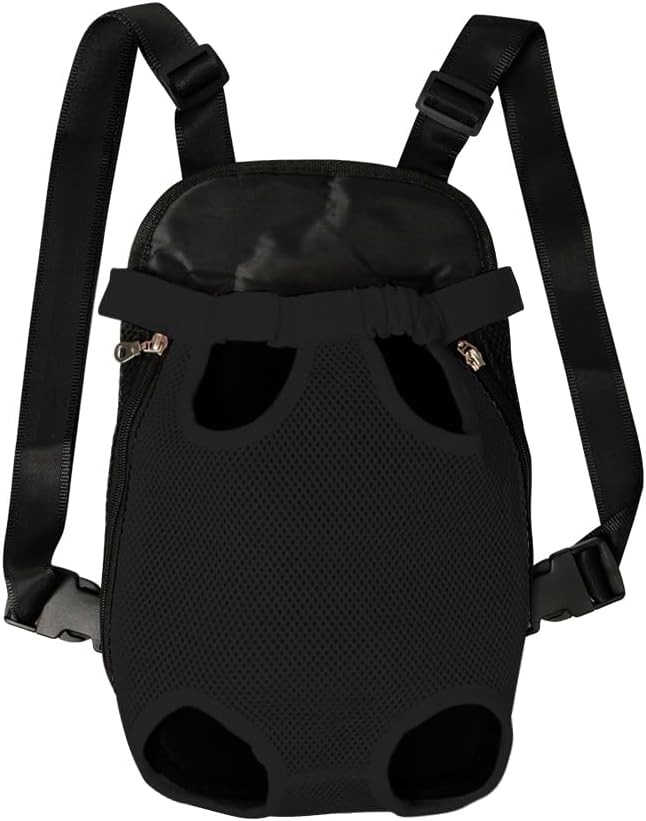 FEimaX Dog Carrier Backpack Pet Legs Out Front Cat Travel Bag, Adjustable Puppy - Image 2
