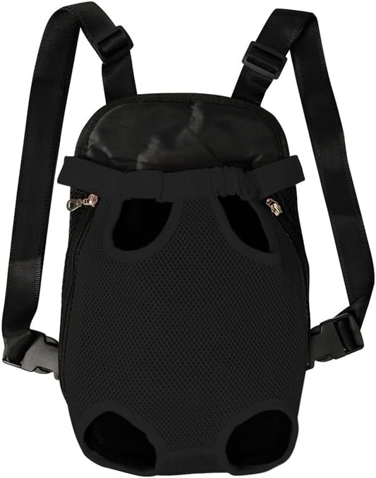 FEimaX Dog Carrier Backpack Pet Legs Out Front Cat Travel Bag, Adjustable Puppy - Image 2