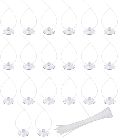 AQUANEAT 20 Pack Suction Cups by Aquaneat