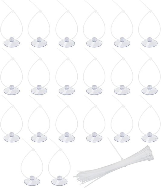 AQUANEAT 20 Pack Suction Cups by Aquaneat