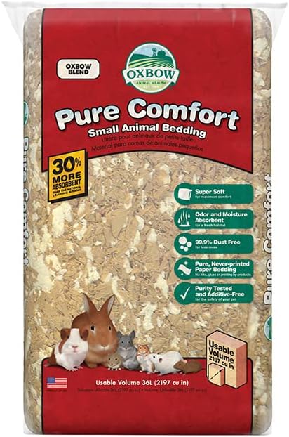 Oxbow Pure Comfort Bedding, & Guinea Pig Bedding, Bunny Supplies by OxbowAnimalHealth