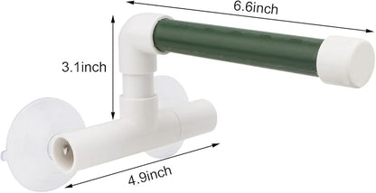 Hypeety Bird Parrot Stand Perch Shower Standing Toy Portable Suction Cup Parrot - Image 2