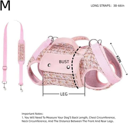 Dog Lift Harness Backpack for Small Dogs Cats, Adjustable Straps Dog Sling - Image 4