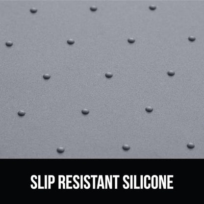 GORILLA GRIP 100% Waterproof Raised Edge BPA Free Silicone Pet Feeding Mat - Image 4