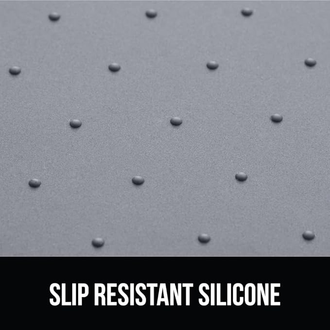 GORILLA GRIP 100% Waterproof Raised Edge BPA Free Silicone Pet Feeding Mat - Image 4