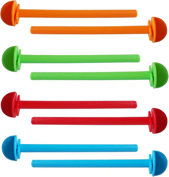 8 Canary Finch Budgie Bird Cage Universal Plastic Stand Perches Holders（5.7 by FOIBURELY