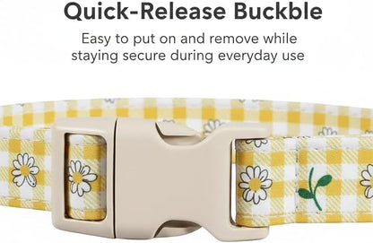 Cute Dog Collar, Spring Summer Design Floral Collar - Image 3