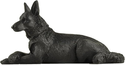JFSM INC. 6" Black German Shepherd Dog Figurine – Hand-Painted Gift - Image 5