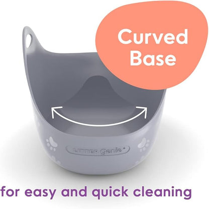 Litter Genie Cat Litter Box | Portable, High Sided Cat Litter Box - Image 4