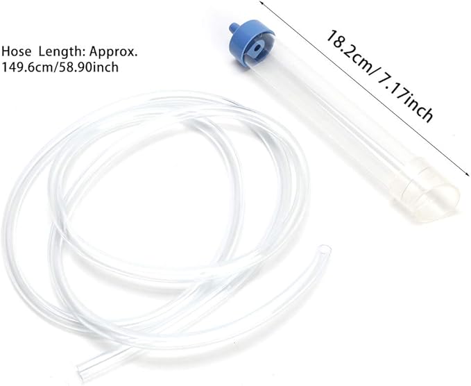 Zerodis Fish Cleaning Tools Tool PVC Small Fishcleaner Change Water Sand Wash - Image 2