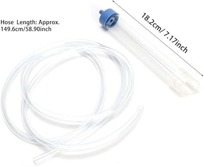 Zerodis Fish Cleaning Tools Tool PVC Small Fishcleaner Change Water Sand Wash - Image 2