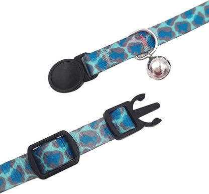 azuza 4 Pack Halloween Kitten Collar Breakaway, Quick Release Safe Buckle - Image 5